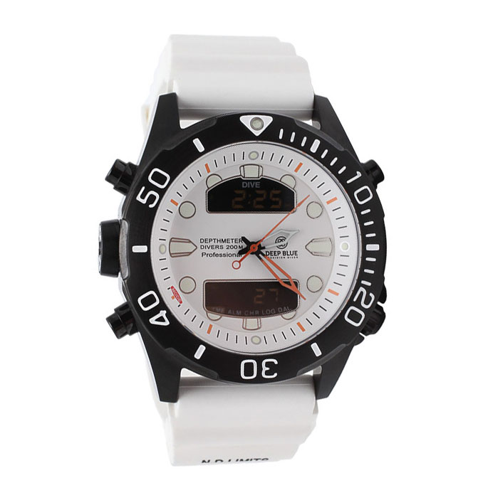 Часы Deep Blue Depthmeter Ana/Digi DMADPVDWHT